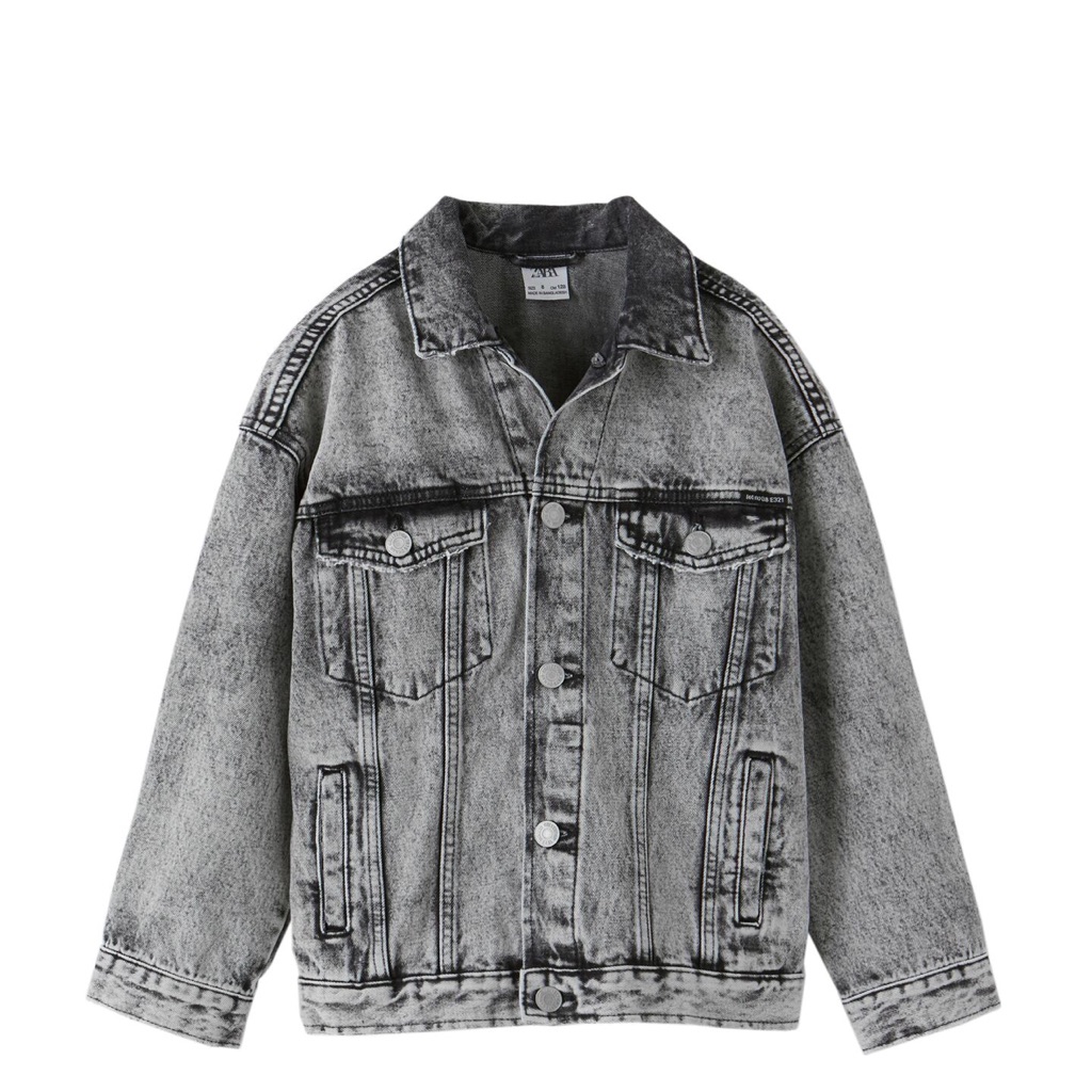 Basic Black Denim Jacket